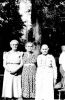 1940 Rawlins Reuntion, Arminta, Ellen, Mary, Eveline